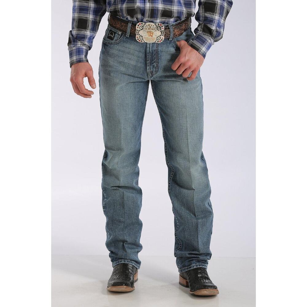 NEW Cinch Black Label 2.0 Jeans Indigo Loose Fit Original Rise Tapered Leg 40x30